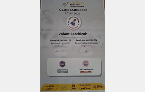 Le Volant Garchizois Labellisé