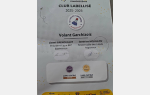 Fierté pour le Volant Garchizois !