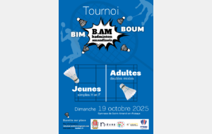 Tournoi Jeunes et Adultes St Amand en Puisaye