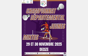 Championnat Jeunes et Adultes 29-30 Novembre 