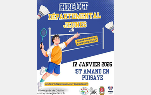 Circuit Jeune Départemental 58 - Etape 1 Samedi 17 Janvier 2026