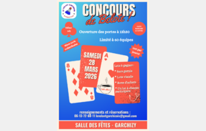 Concours de belote du Club