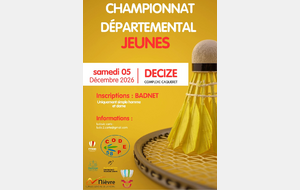 Championnat départemental Jeunes